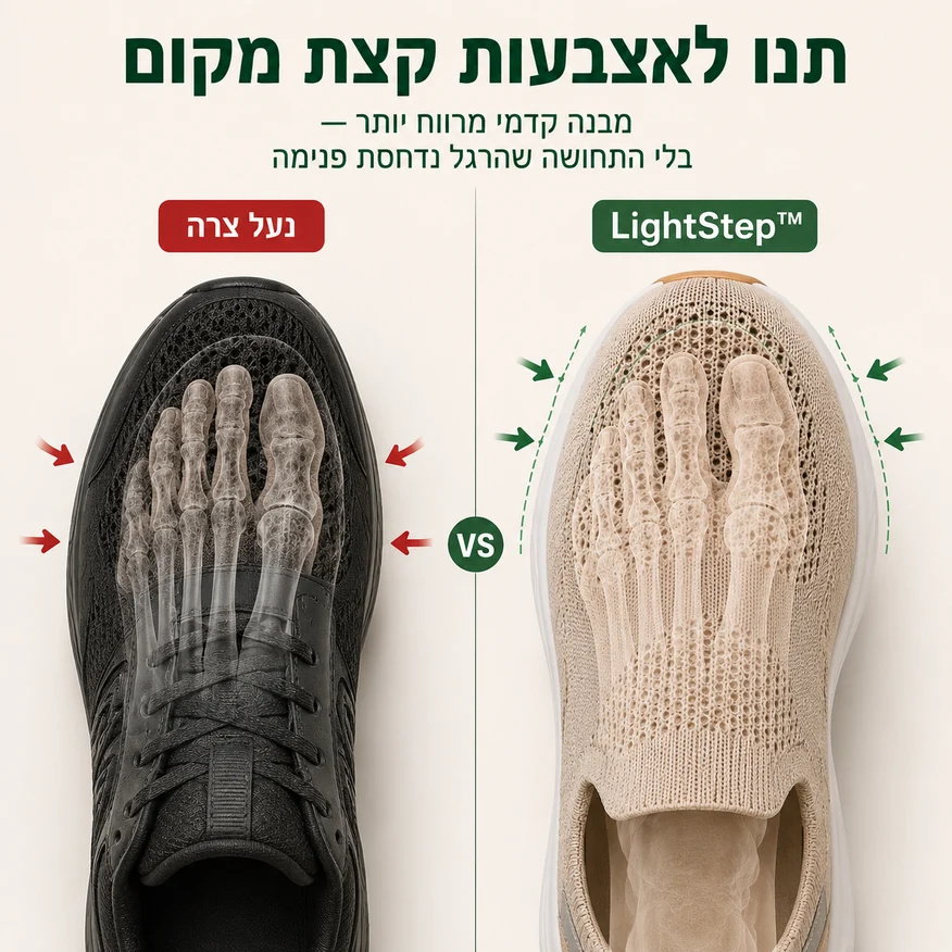 קדמה רחבה לאצבעות